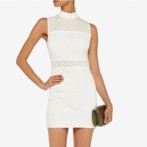 Elizabeth and James Neri Dress NWT Laser Cut Lattice detail Mini Dress